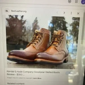Kendal & Hyde Company Goodyear Welted Boots Kendal & Hyde | Shoes | Kendal Hyde Company Goodyear Welted  main image 3